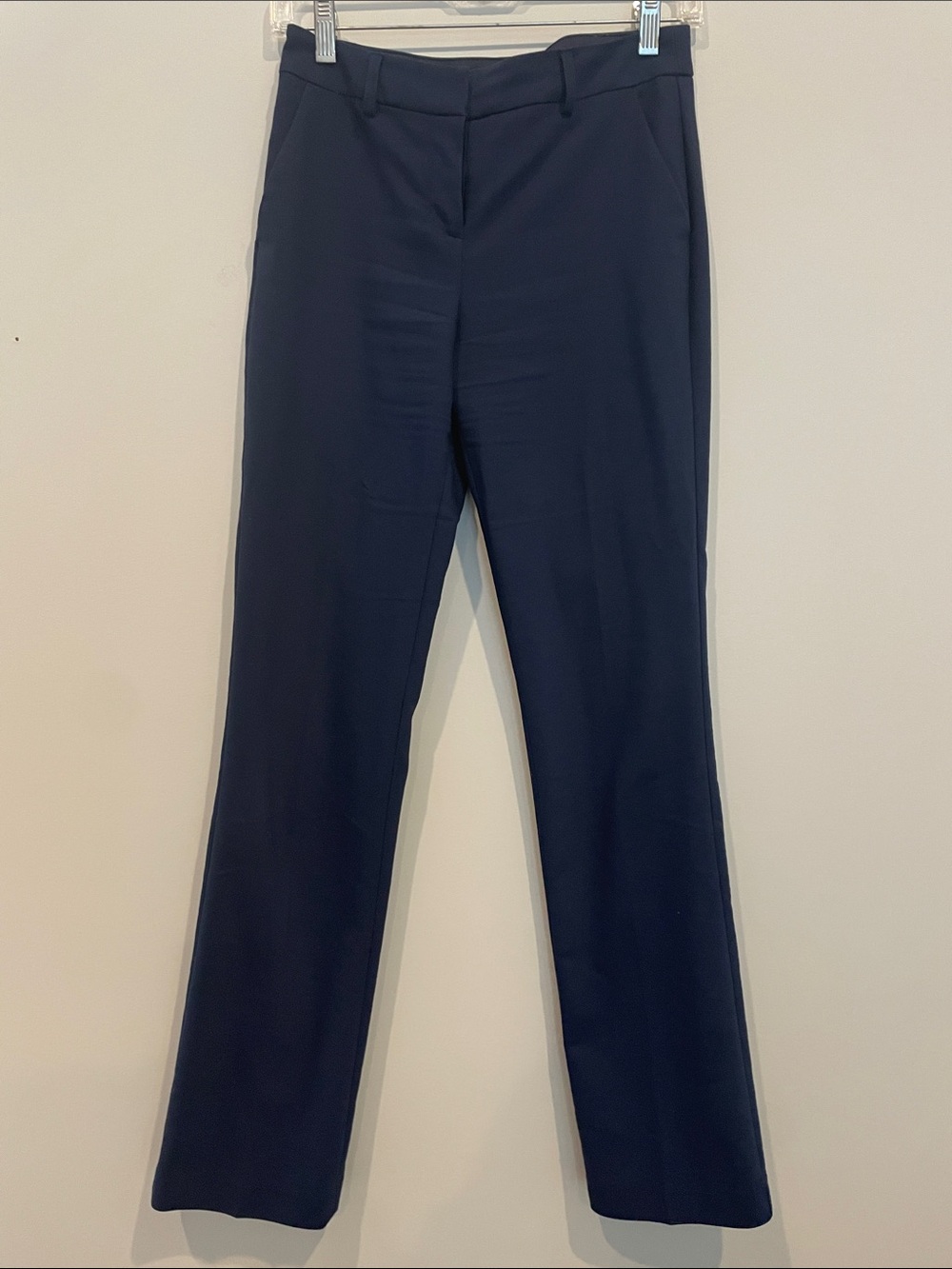 Express Columnist Navy Barley Boot Pants